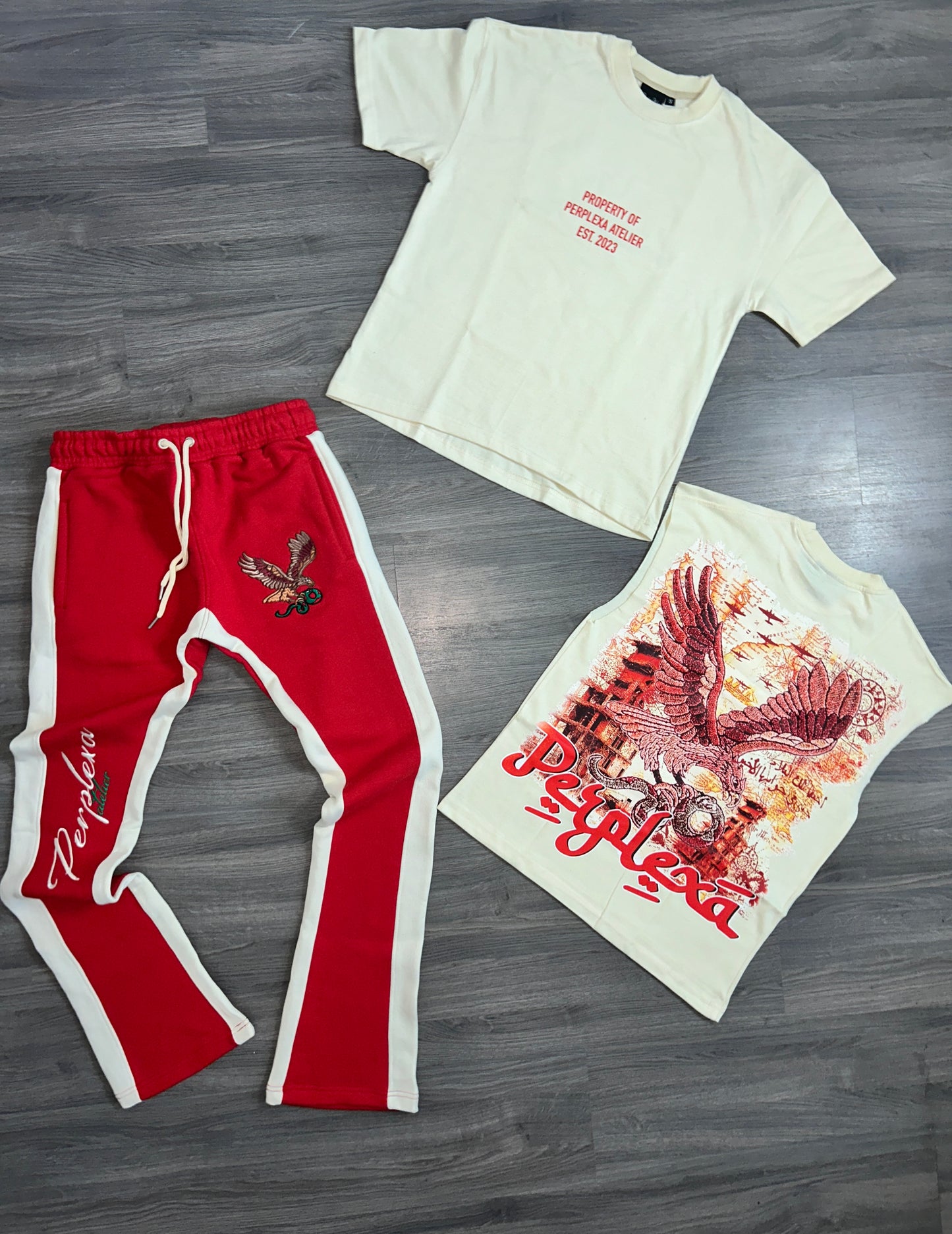 “Ember” Perplexa Atelier Flared Sweatpants